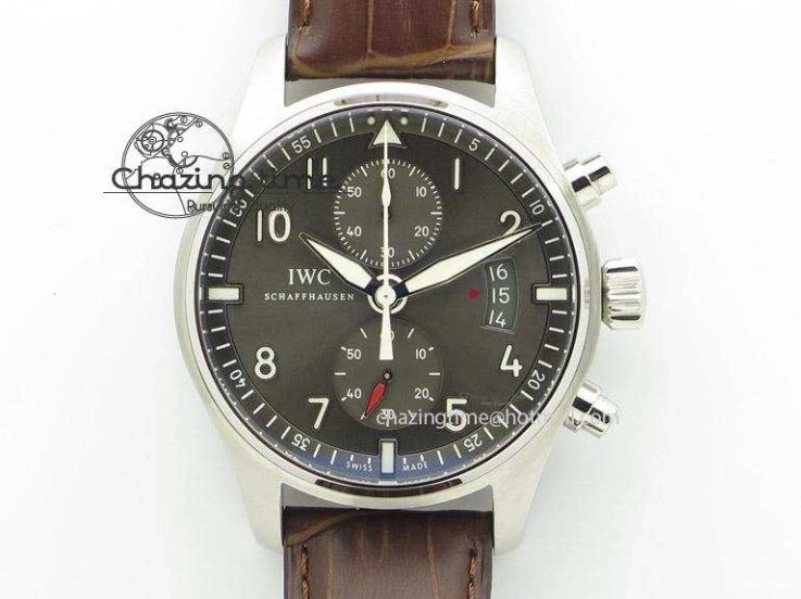 MIROTIME 0310 Mark XVIII IW327002 SS Mk Maker Best Edition White Dial On Black Leather Strap A SunProtective 7298